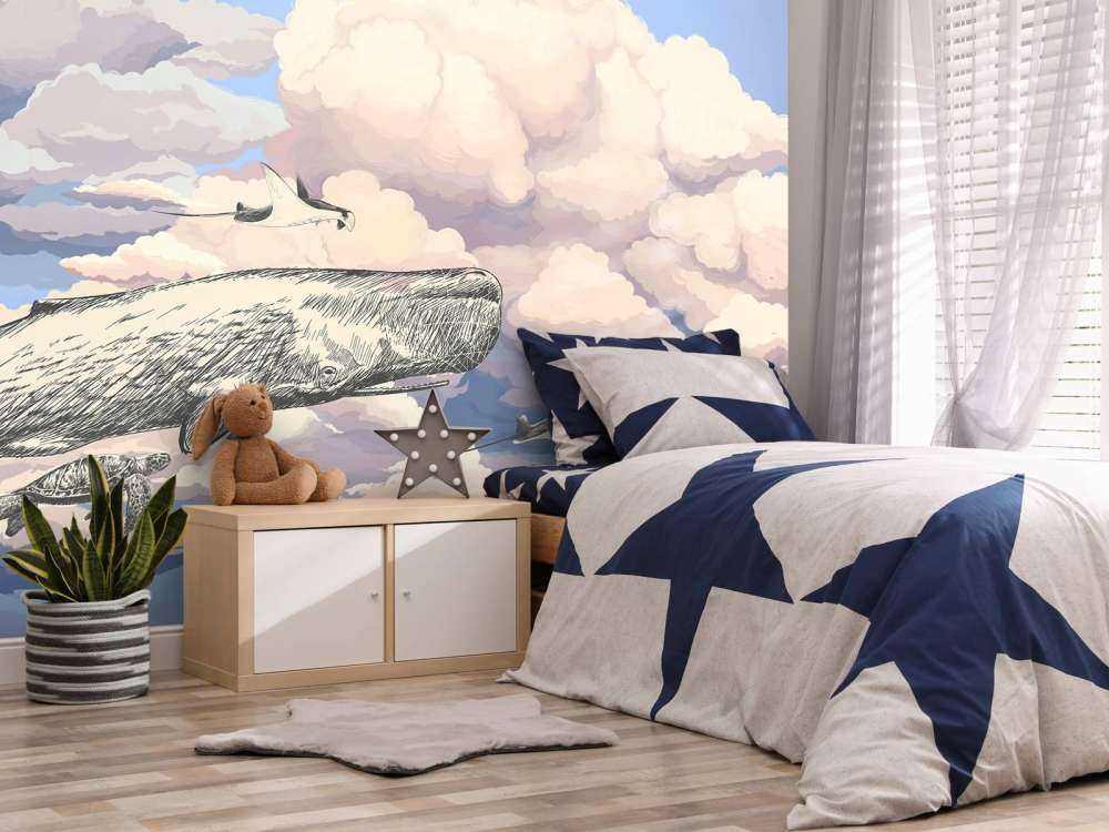 Balena con i suoi amici