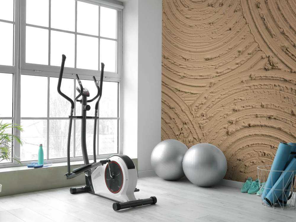 Cerchi Zen struttura grezza in marrone oro