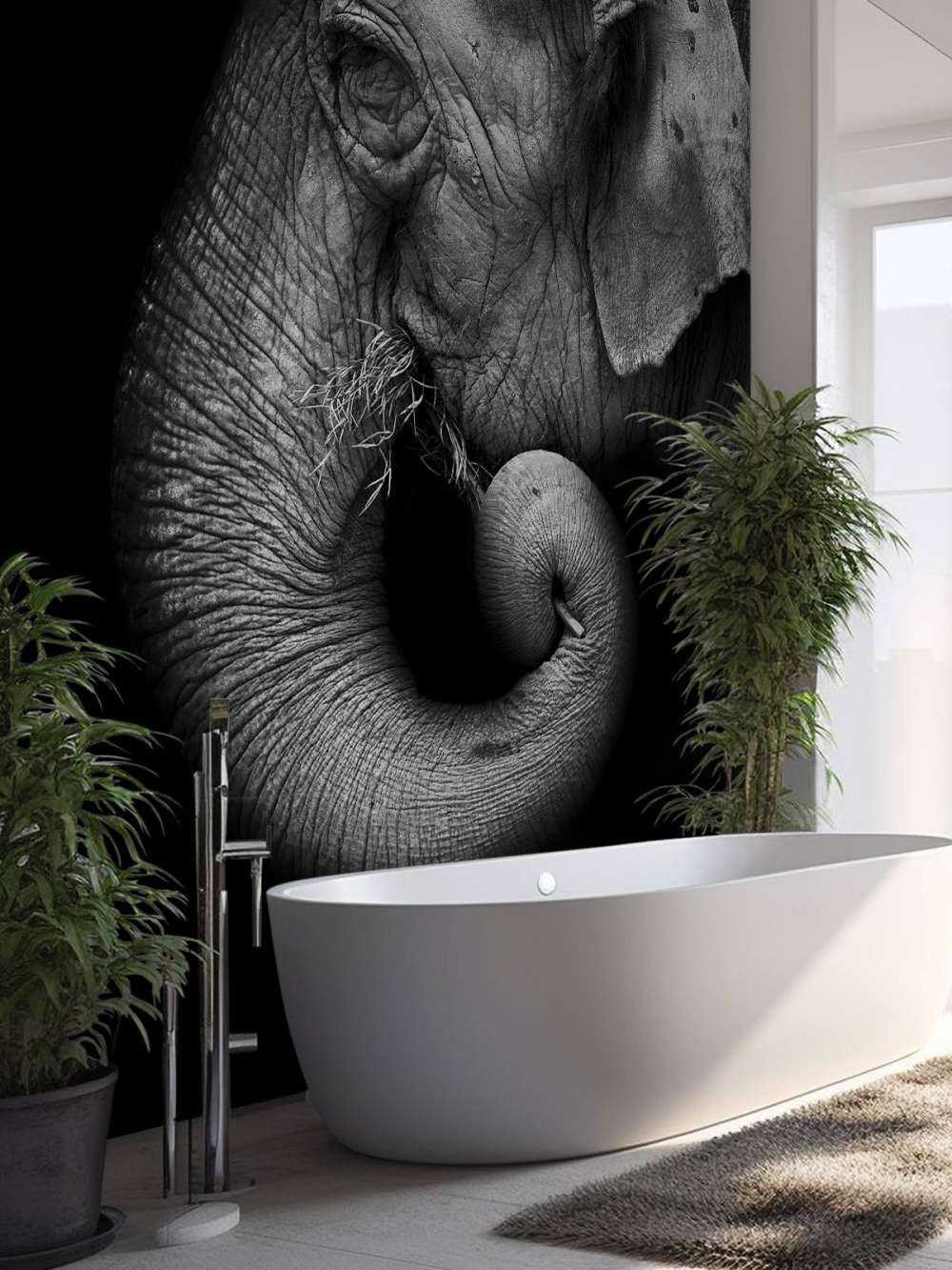 Ritratto di elefante