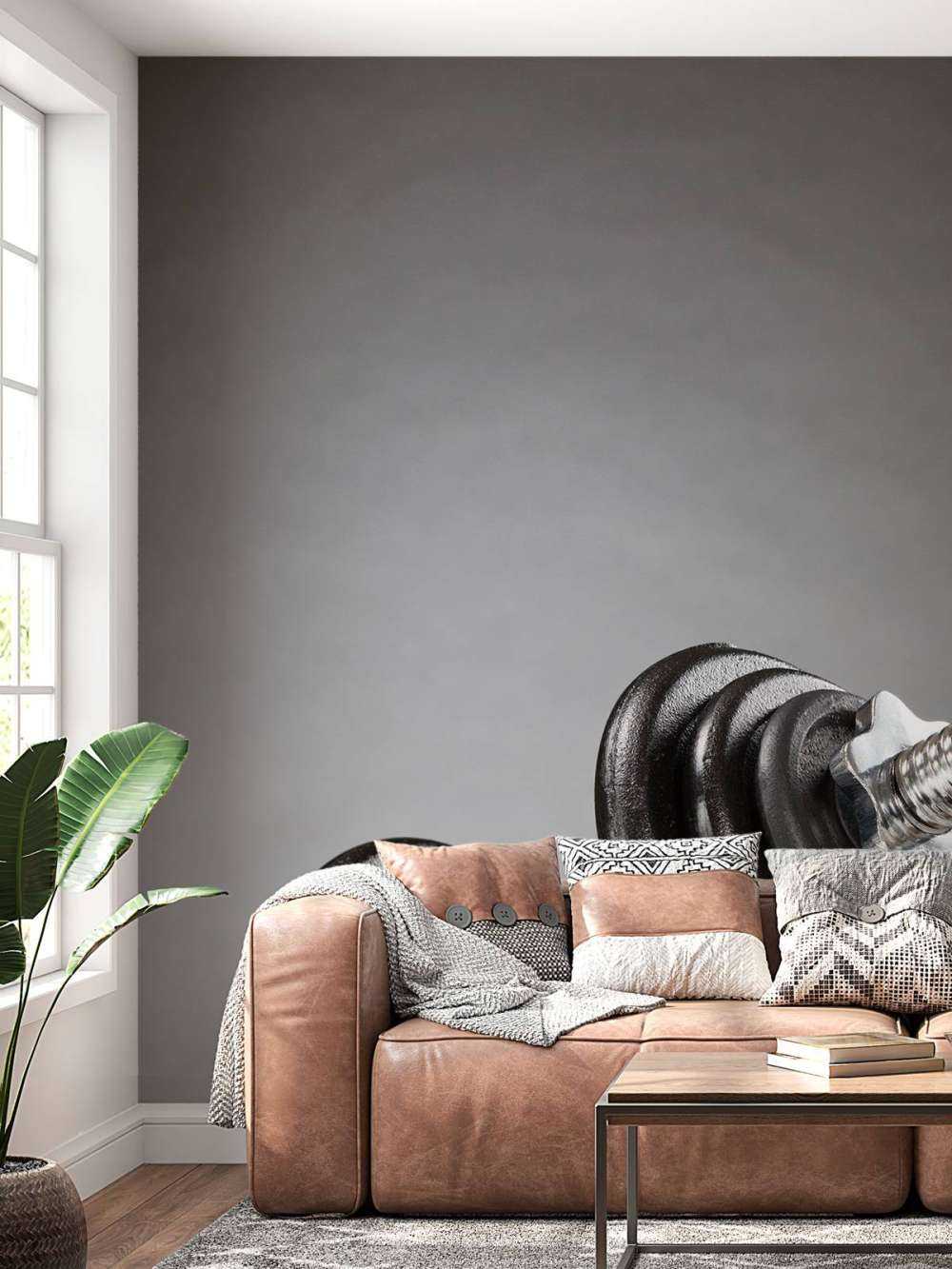 Dumbell con dischi neri