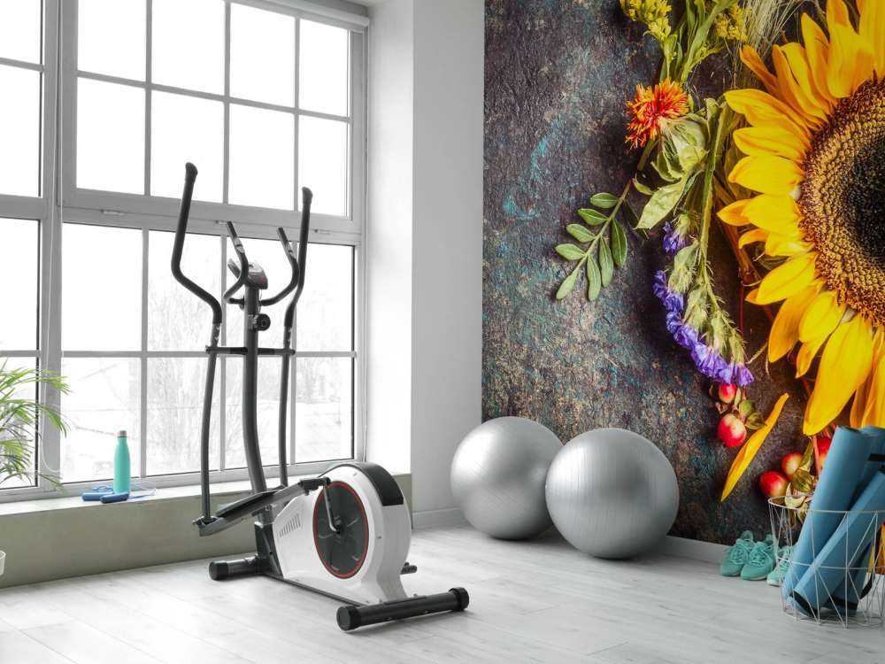 Statua floreale autunnale