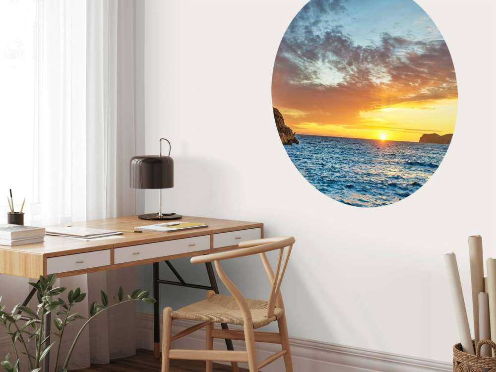 Tramonto su un'isola