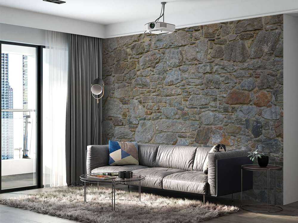 Muro medievale in pietra