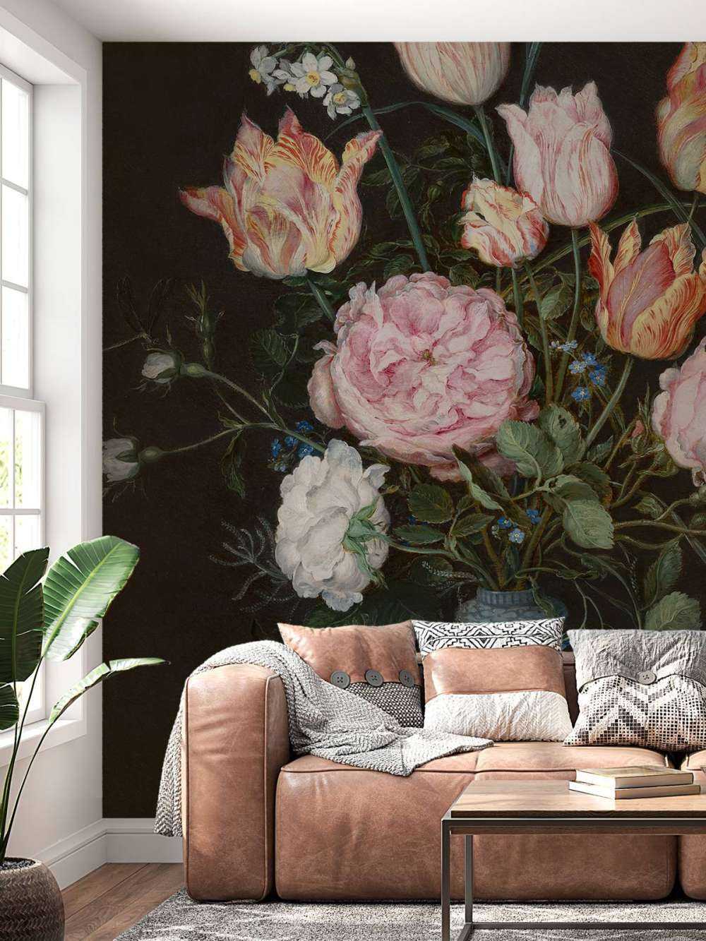 Vaso Wan-Li con fiori