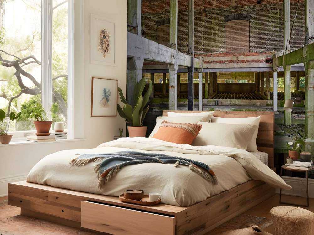 Vecchia fabbrica abbandonata