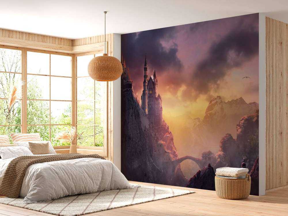 Castello al tramonto