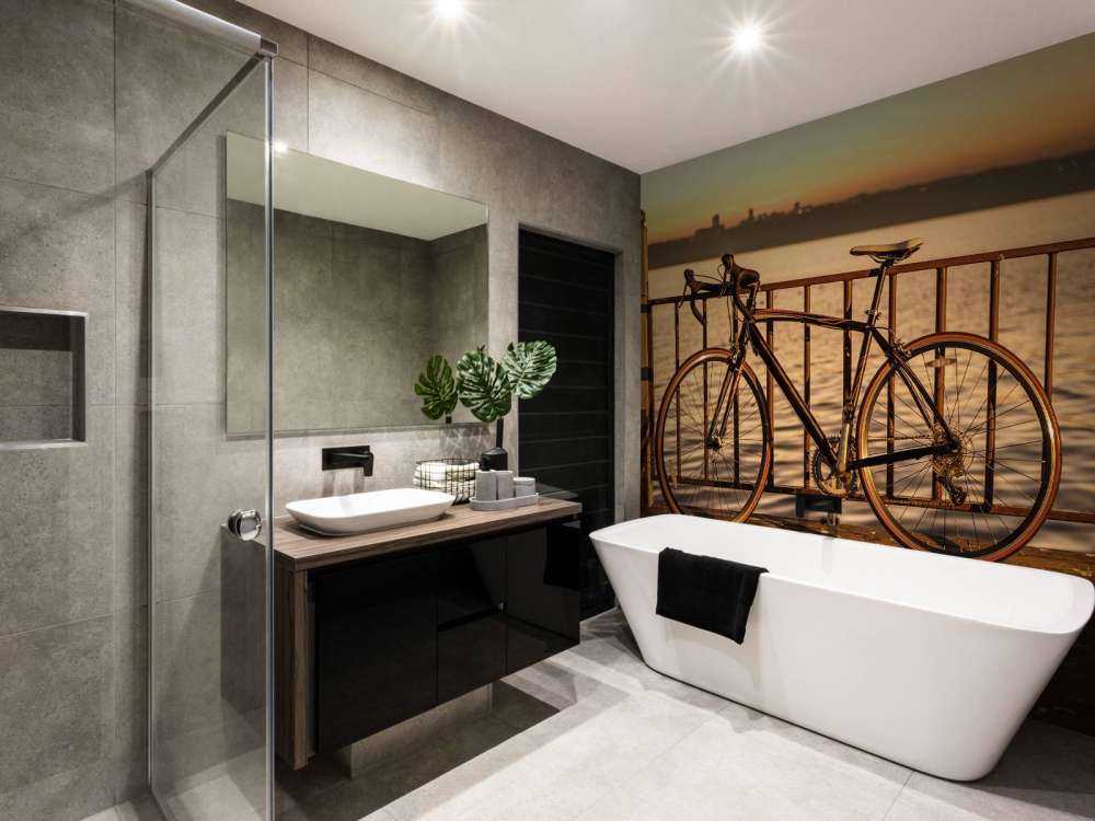 Bicicletta da corsa in riva al mare