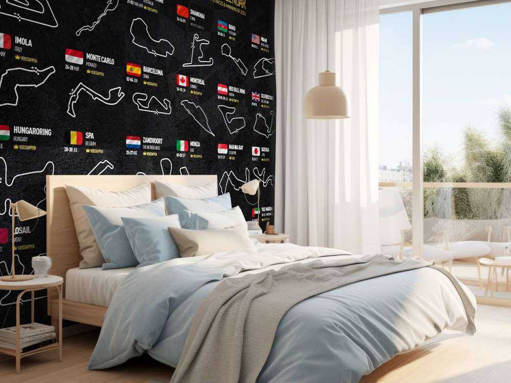 Formula 1 2023 - Mappa dei vincitori