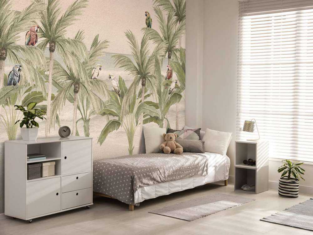 Pappagalli sulla spiaggia