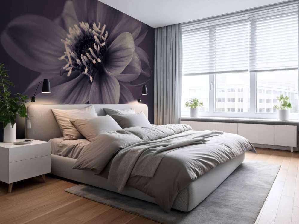 Fiore di dalia scuro