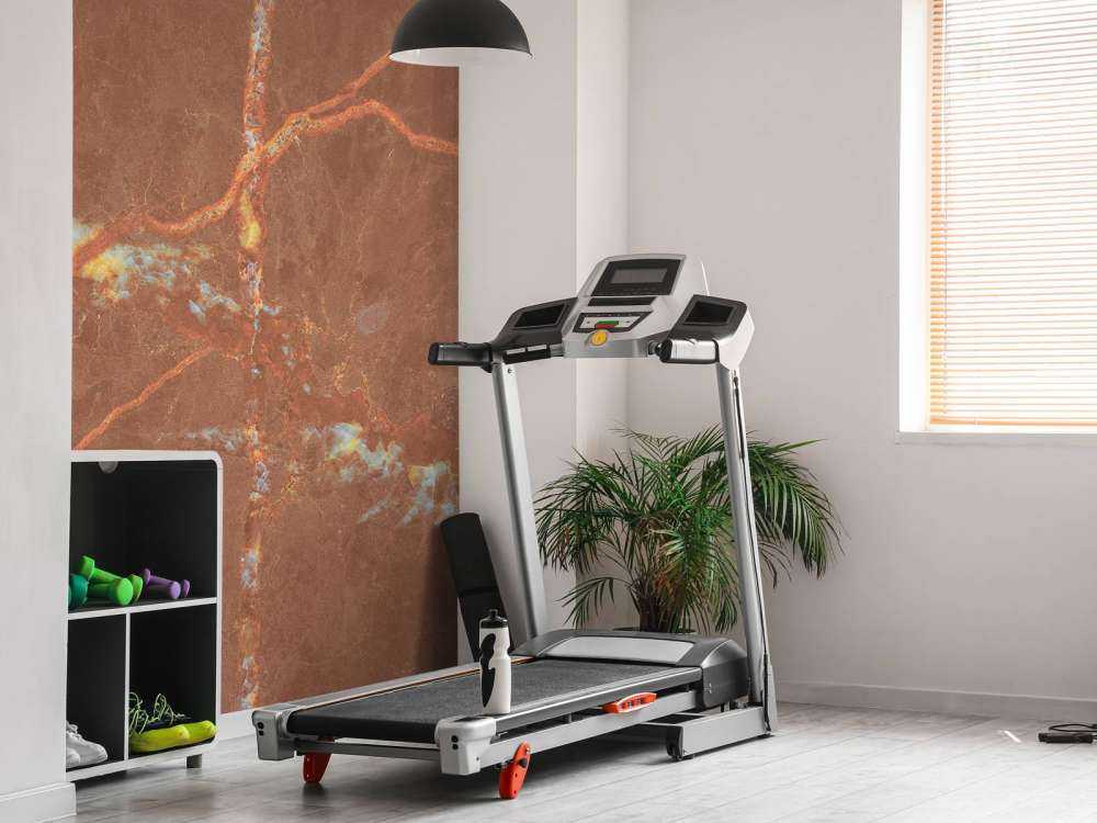 Marmo di terracotta con linee