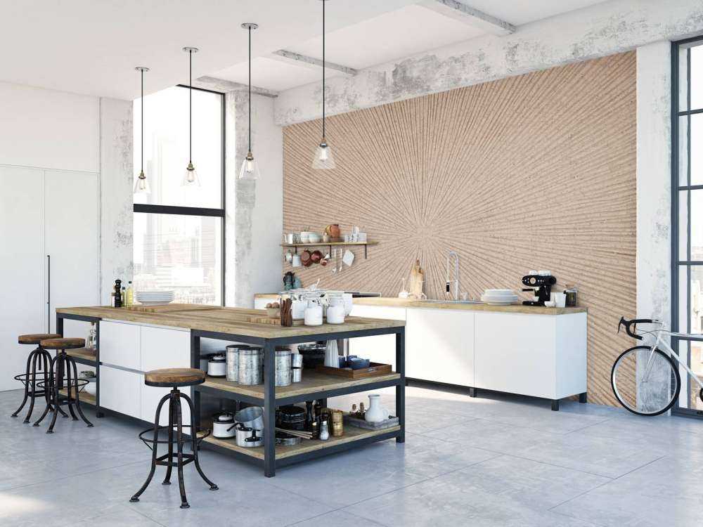 Linee strutturate in beige