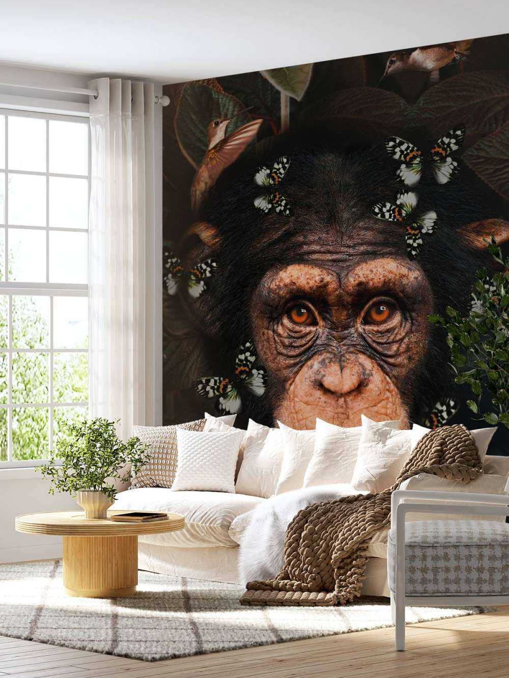 Tropical Chimpanzee Ritratto