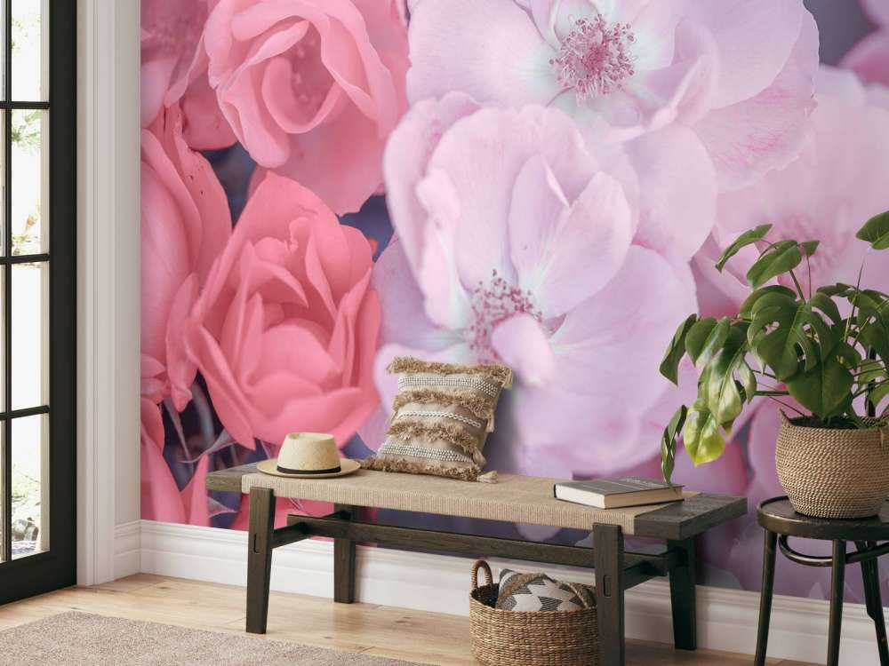 Fiori rosa clericali