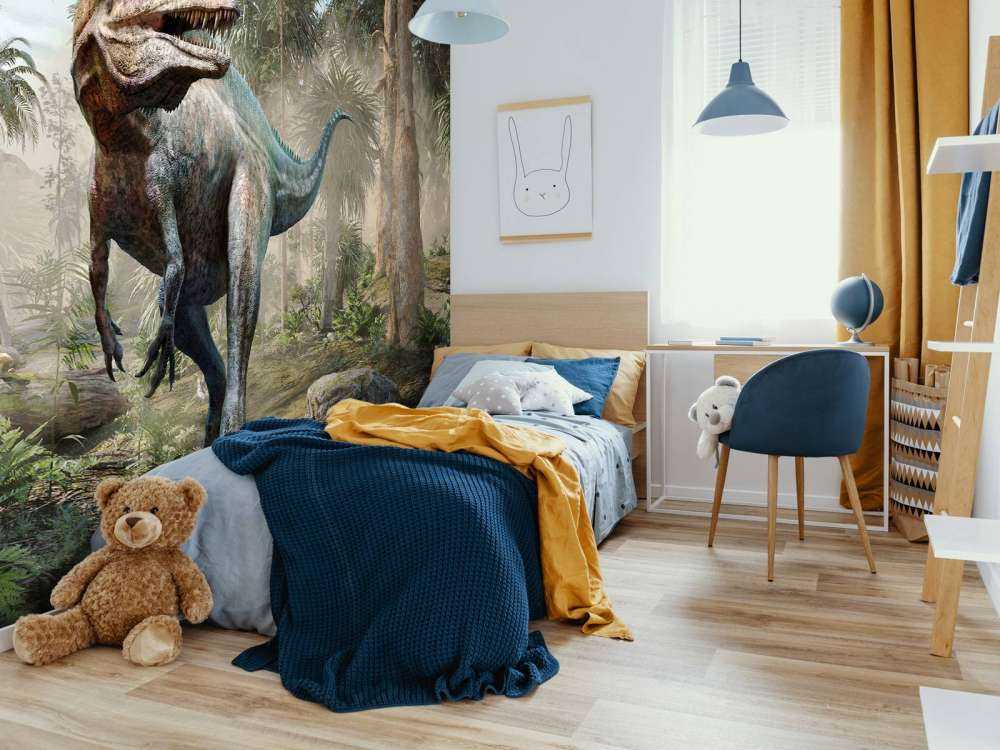 Acrocanthosaurus nella foresta