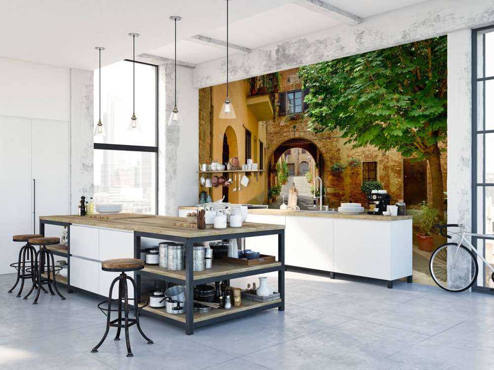 Bella strada con arco