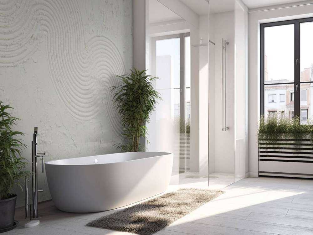 Texture del giardino zen