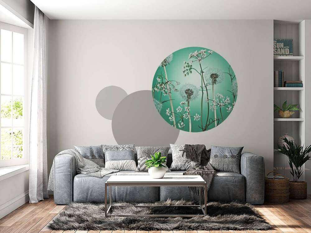 Fantasia del prato turchese