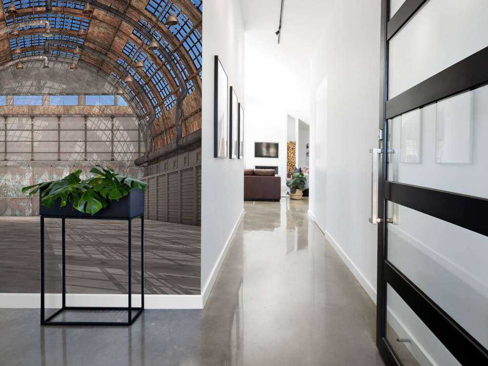 Sala di fabbrica d'epoca