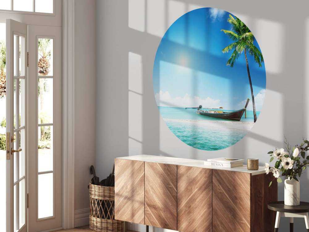 Isola disabitata e una barca