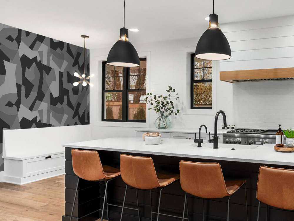 Modello grigio, scuro