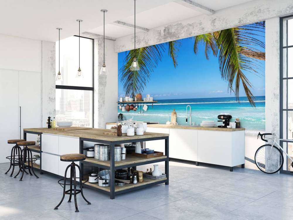 Spiaggia sotto il mare