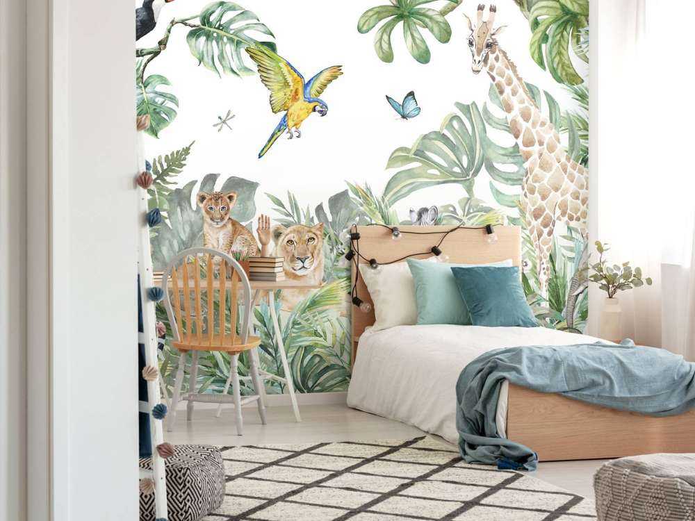 Animali selvaggi della giungla