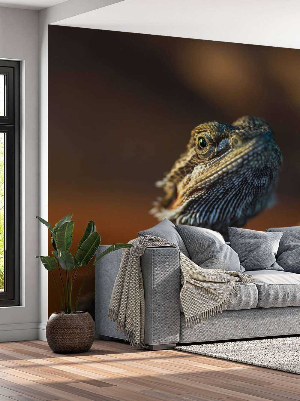 Camaleonte ravvicinato