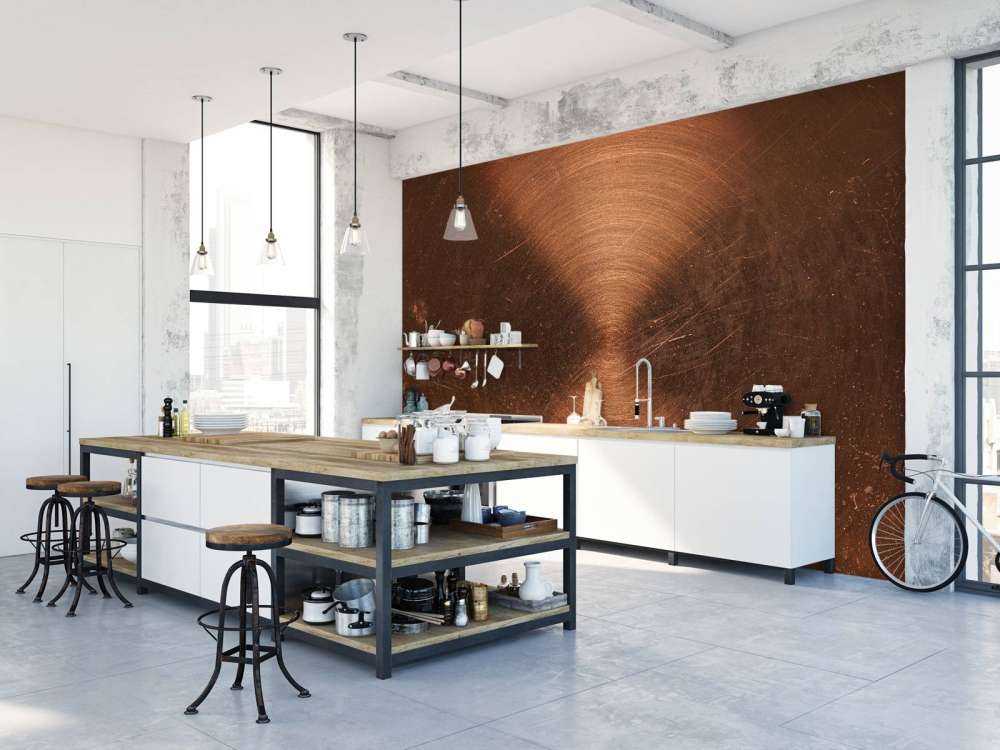 Struttura in rame vecchio