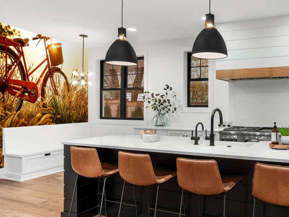 Bicicletta al tramonto