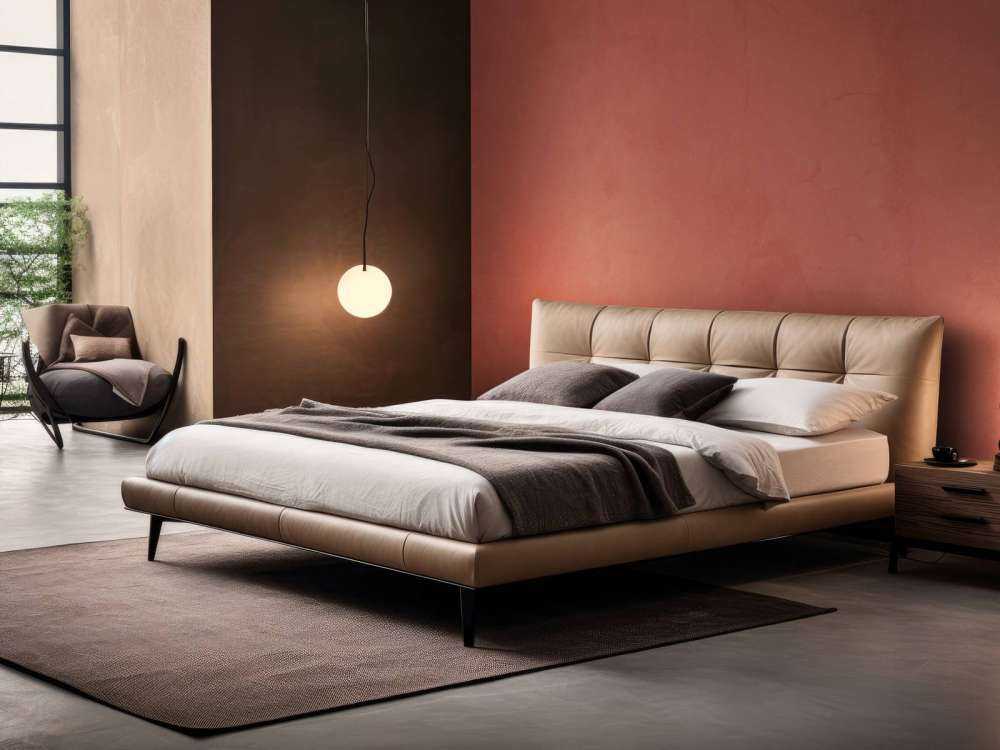 Calcestruzzo rosso decolorato