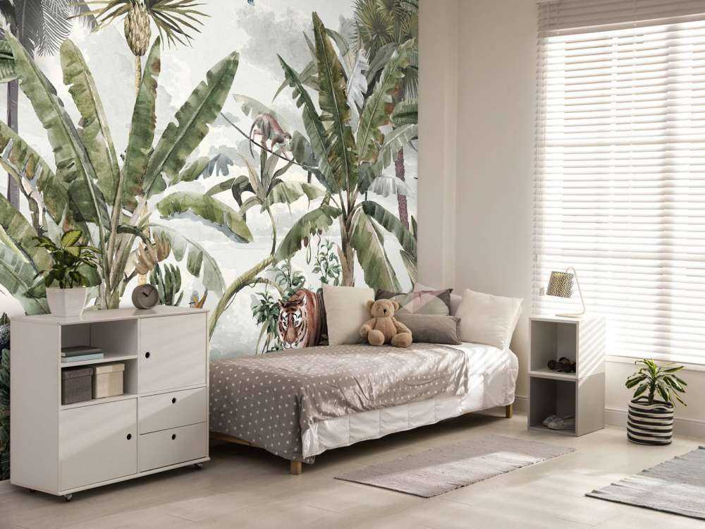 Disegno tropicale di foresta pluviale