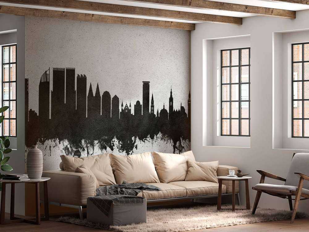 Acquerello skyline, L'Aia