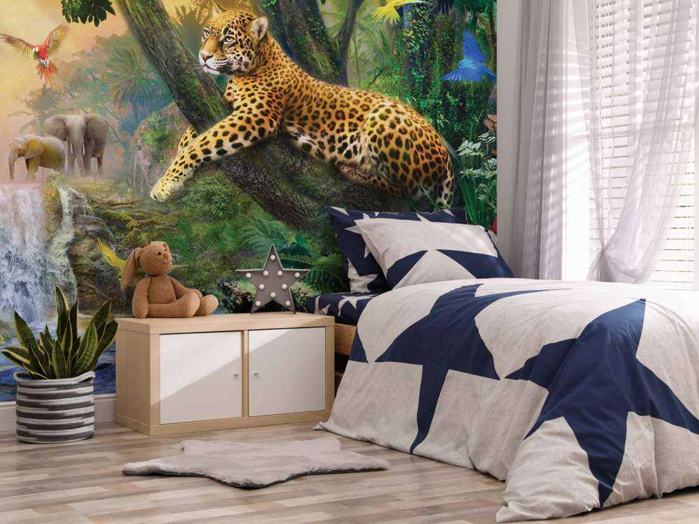 Leopards in The Jungle