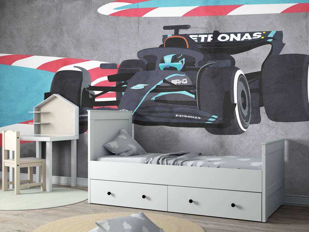 Auto da corsa Mercedes