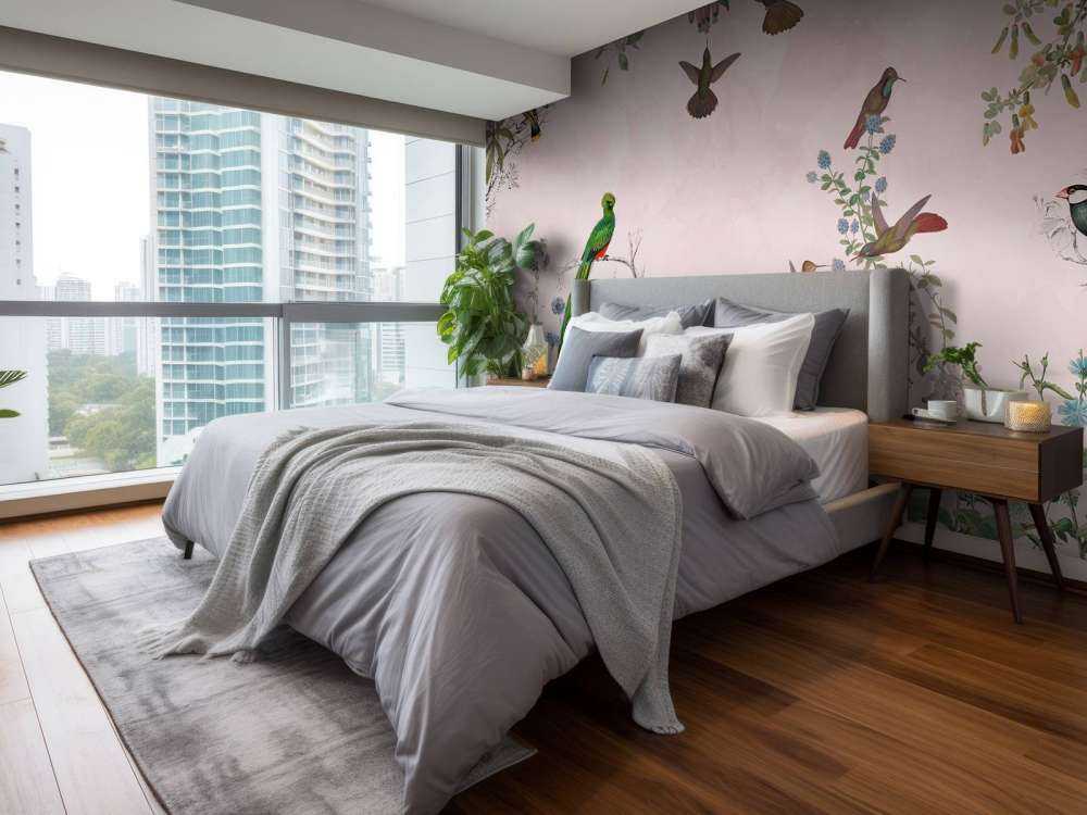 Fields Flower and Birds 3