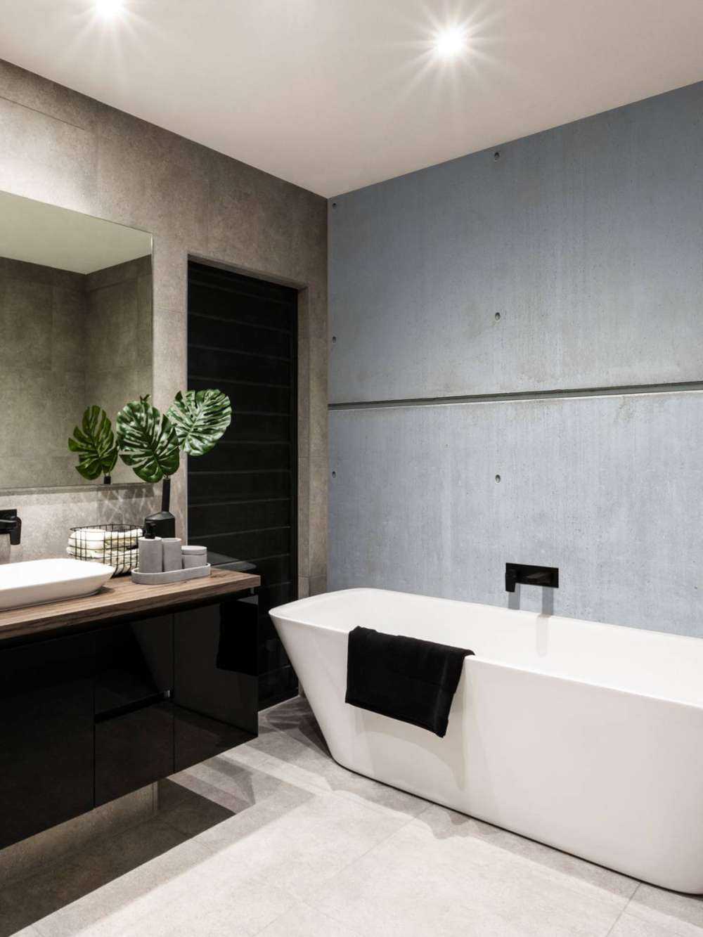 Parete orizzontale in calcestruzzo