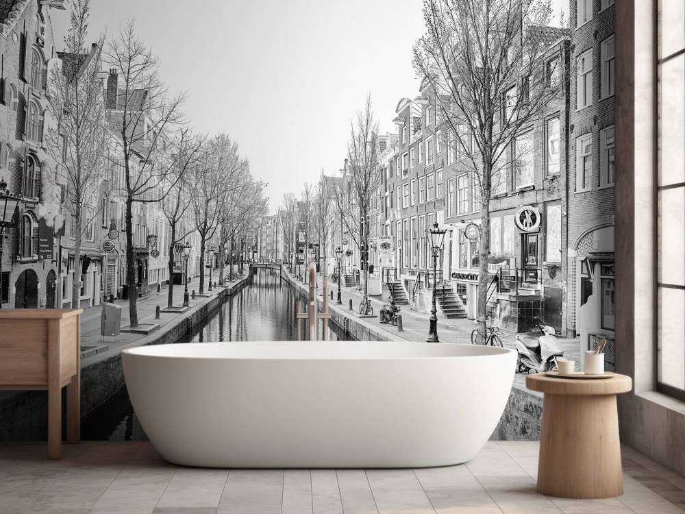Amsterdam in bianco e nero