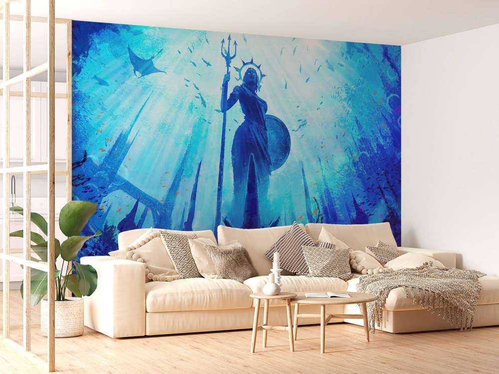 Dea greca nel mondo sottomarino