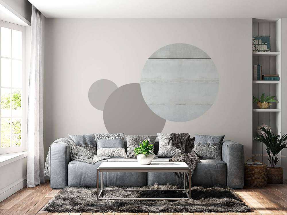 Parete panoramica in calcestruzzo 