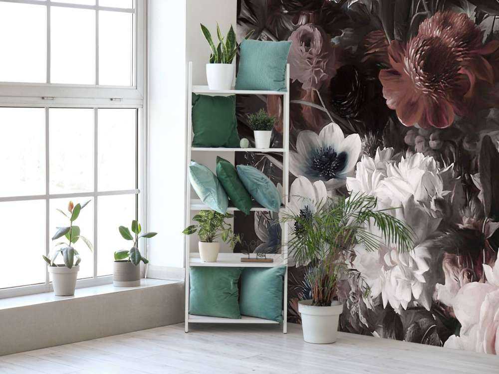 Grande bouquet con anemoni rosa