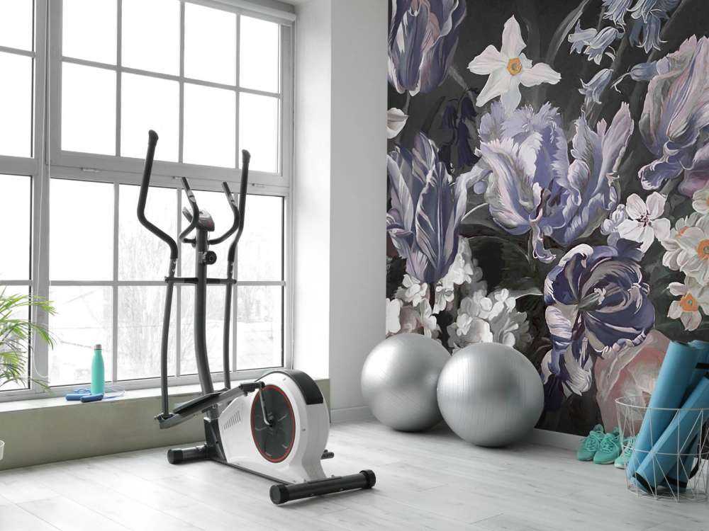 Bouquet con peonie multicolore