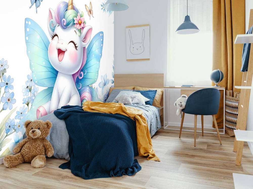 Fee Felici Unicorno e Fiori