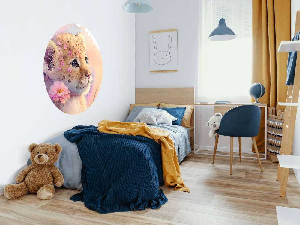 Cucciolo di drago tra i fiori