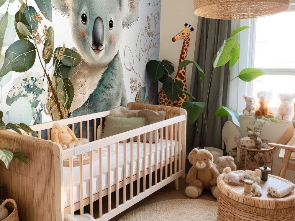 Koala ombreggiato in eucalipto