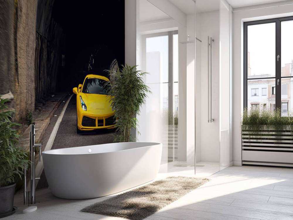 Ferrari 488 GTB su strada di montagna