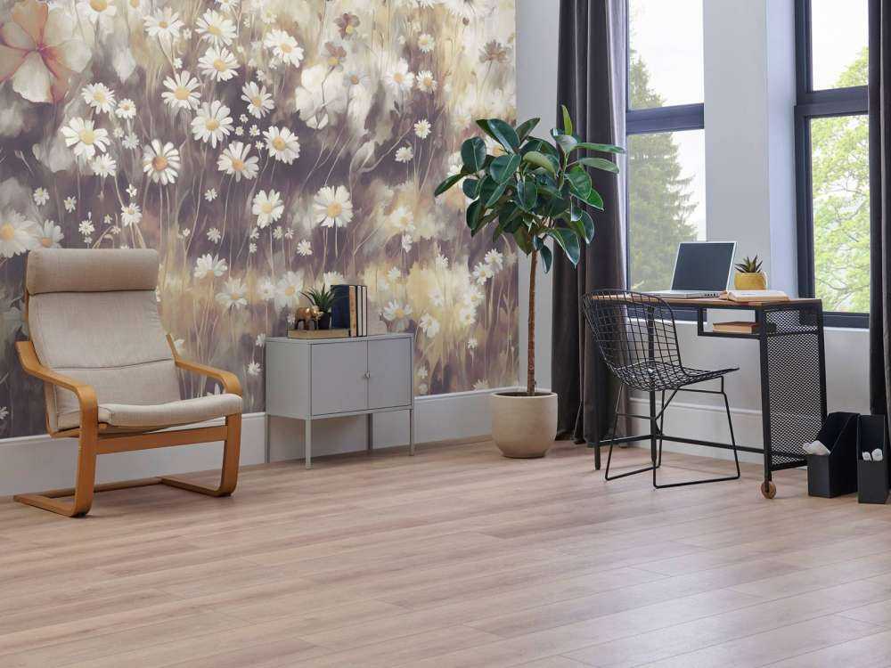 Lussureggiante Verde dell'Estate Marrone Dorato