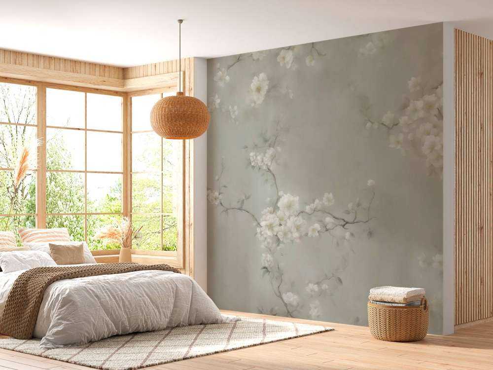 Rami Incantevoli di Fiori Verdi