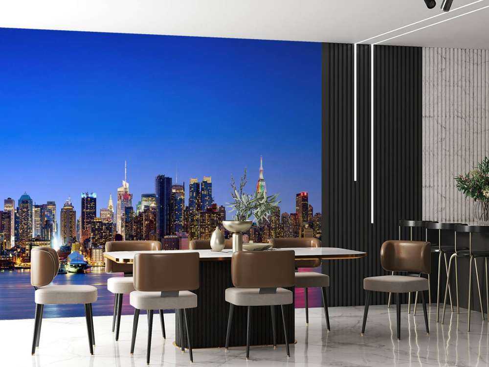 Skyline di New York Manhattan