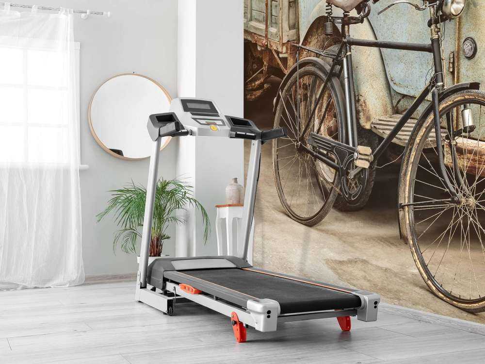 Vecchia bici retrò con camion